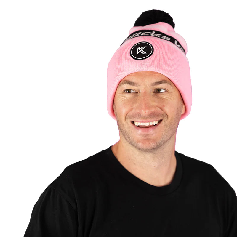 Kecks Pink Bobble Hat