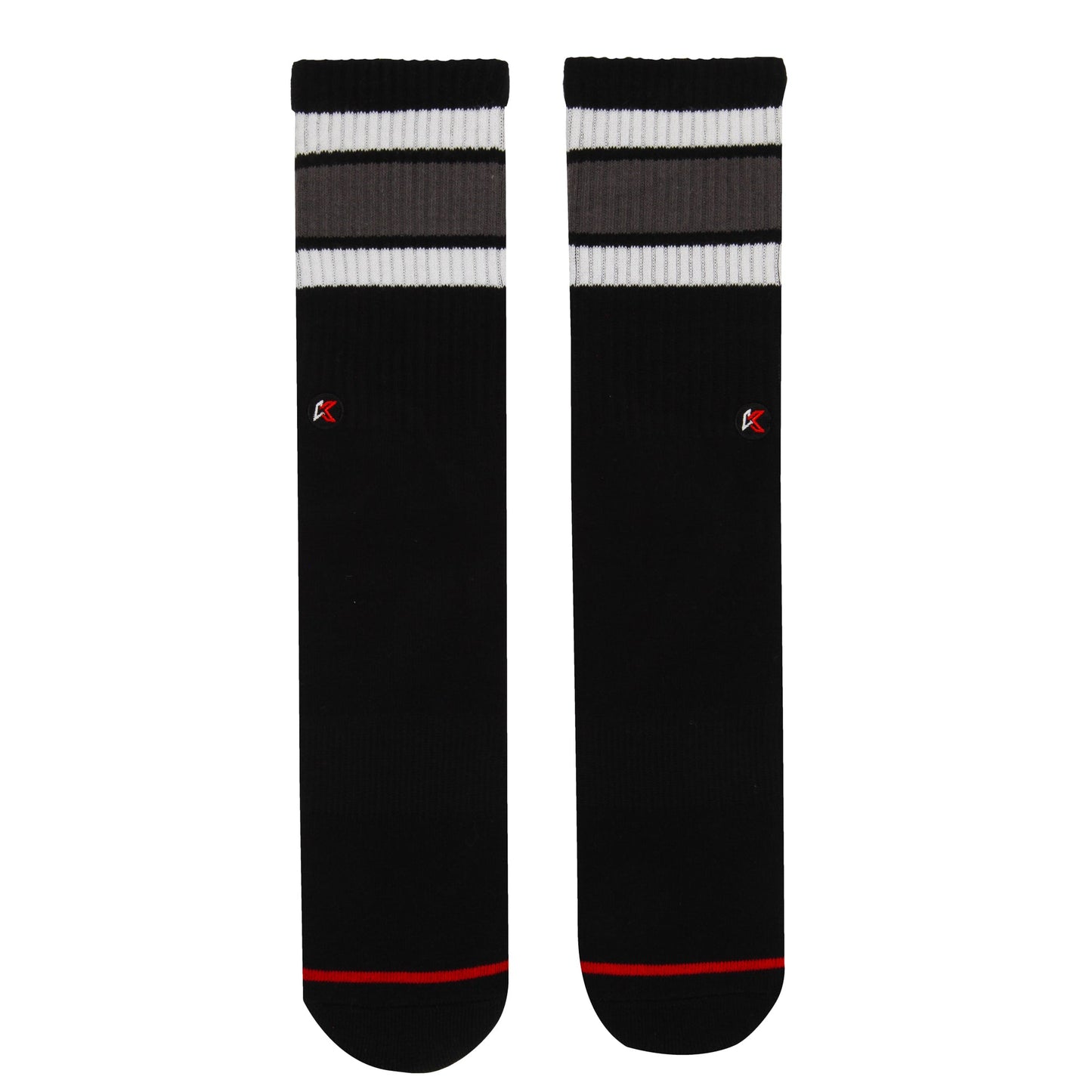 Kecks Black Crew Sock