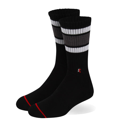 Kecks Black Crew Sock