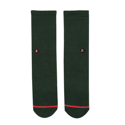 Kecks Deep Green Crew Socks