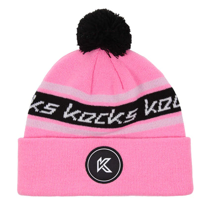 Kecks Pink Bobble Hat