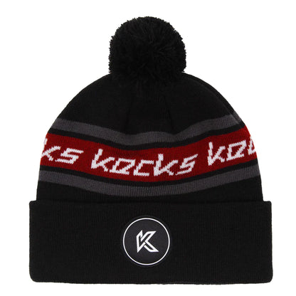 Kecks Black Bobble Hat