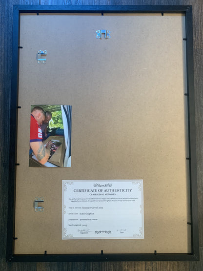 Tommy Bridewell Limtited Edition Signed Print 2025