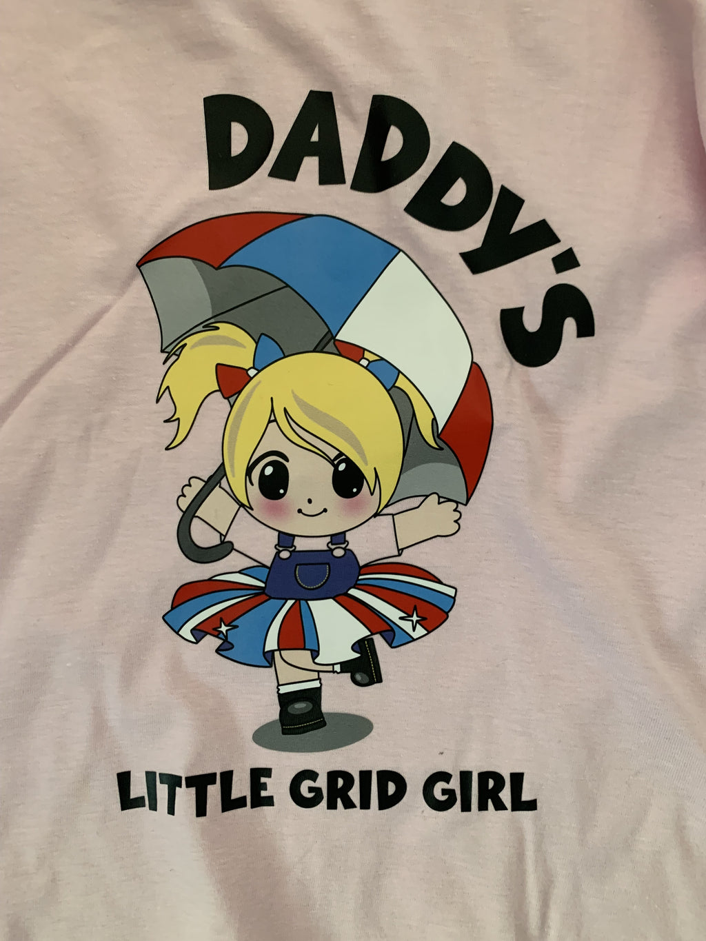 Daddy`s Little Grid girl T Shirt