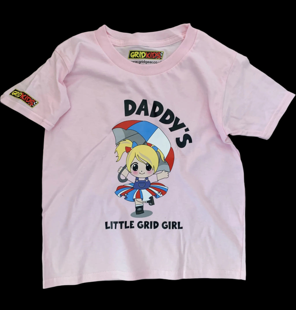 Daddy`s Little Grid girl T Shirt