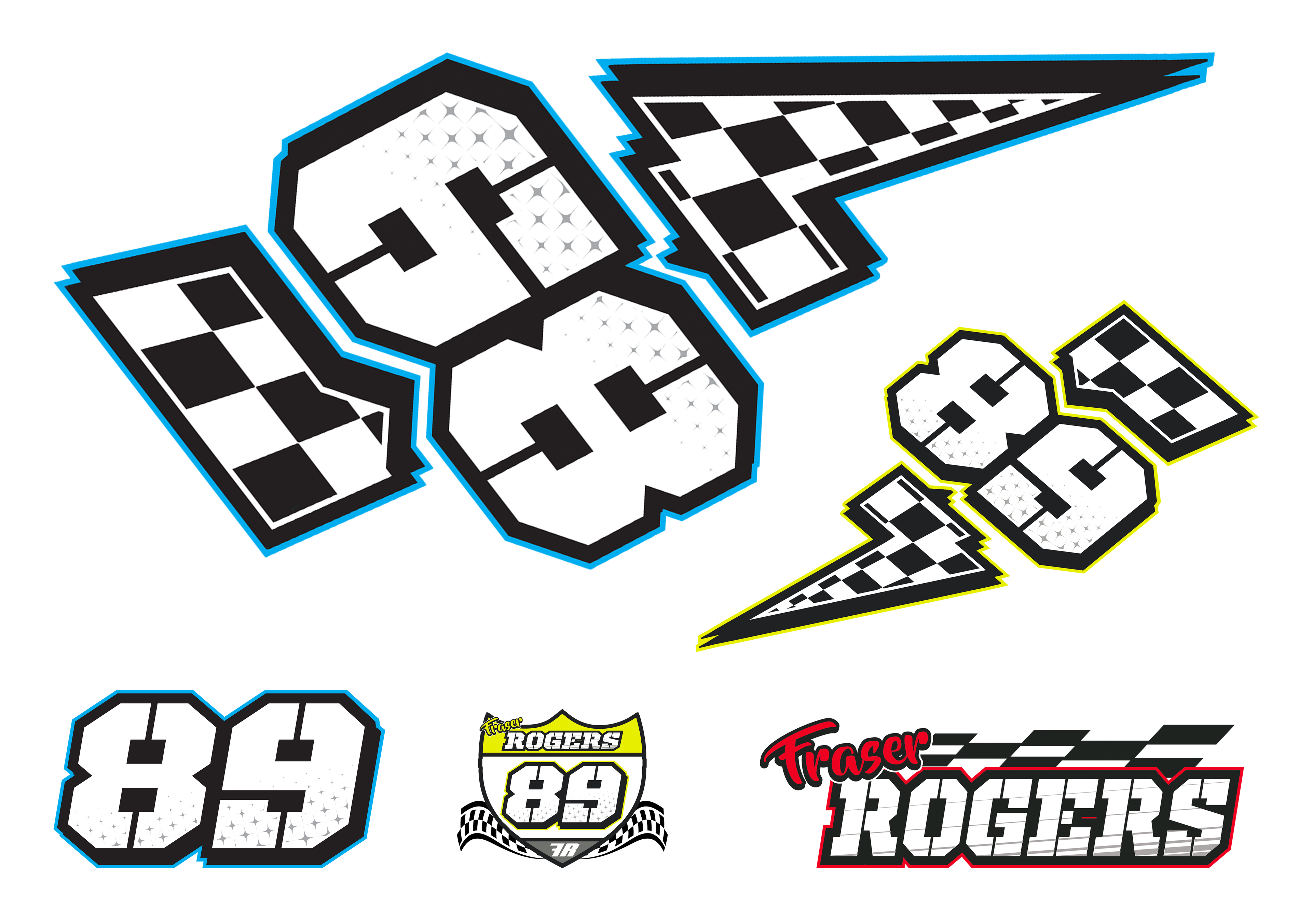 Fraser Rogers Sticker Pack