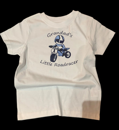 Gridkidz Grandad`s Little Roadracer T-Shirt