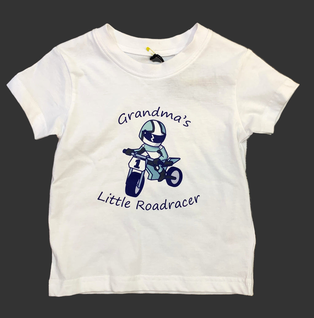 Gridkidz Grandma`s Little Roadracer T Shirt