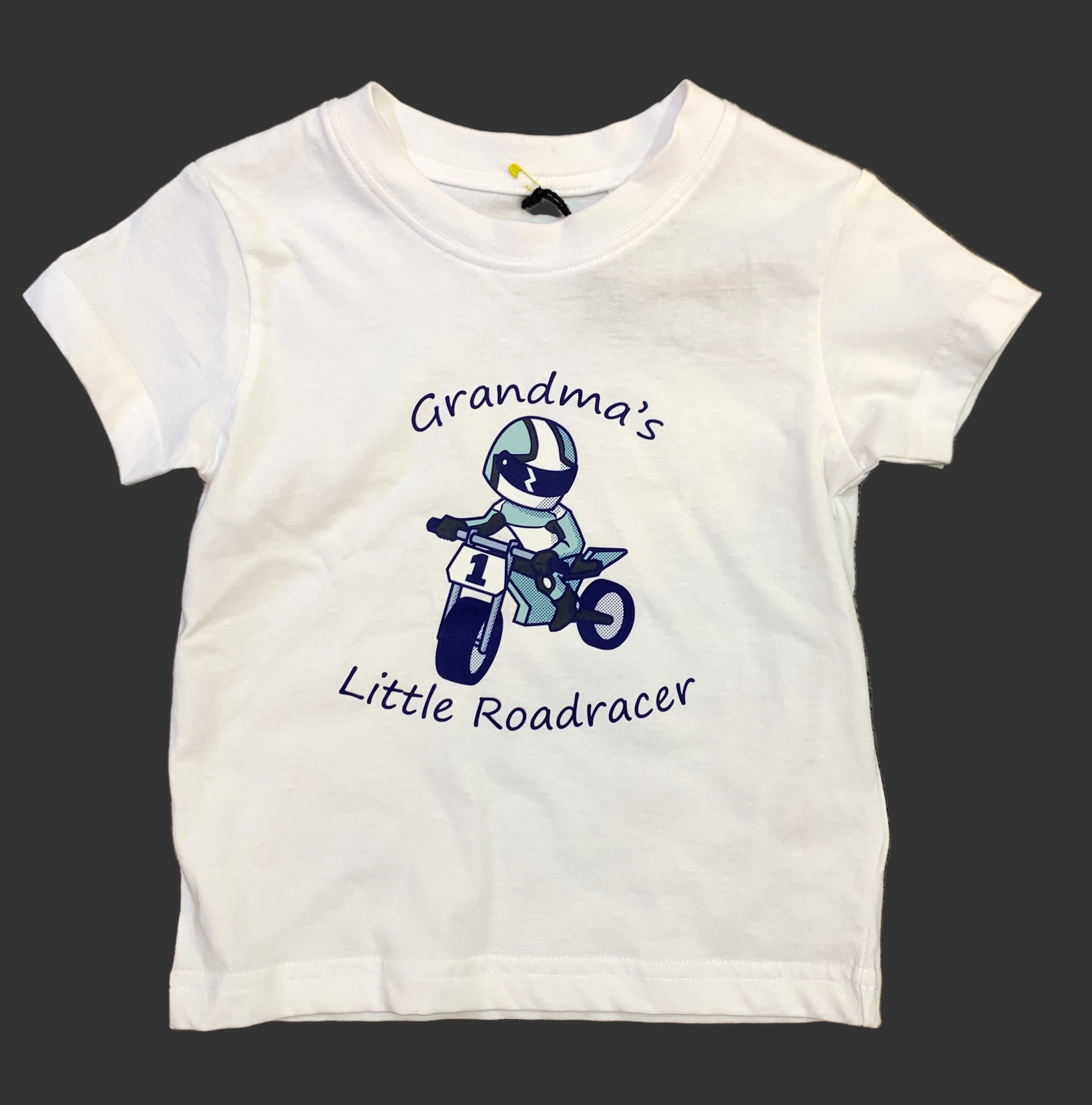 Gridkidz Grandma`s Little Roadracer T Shirt