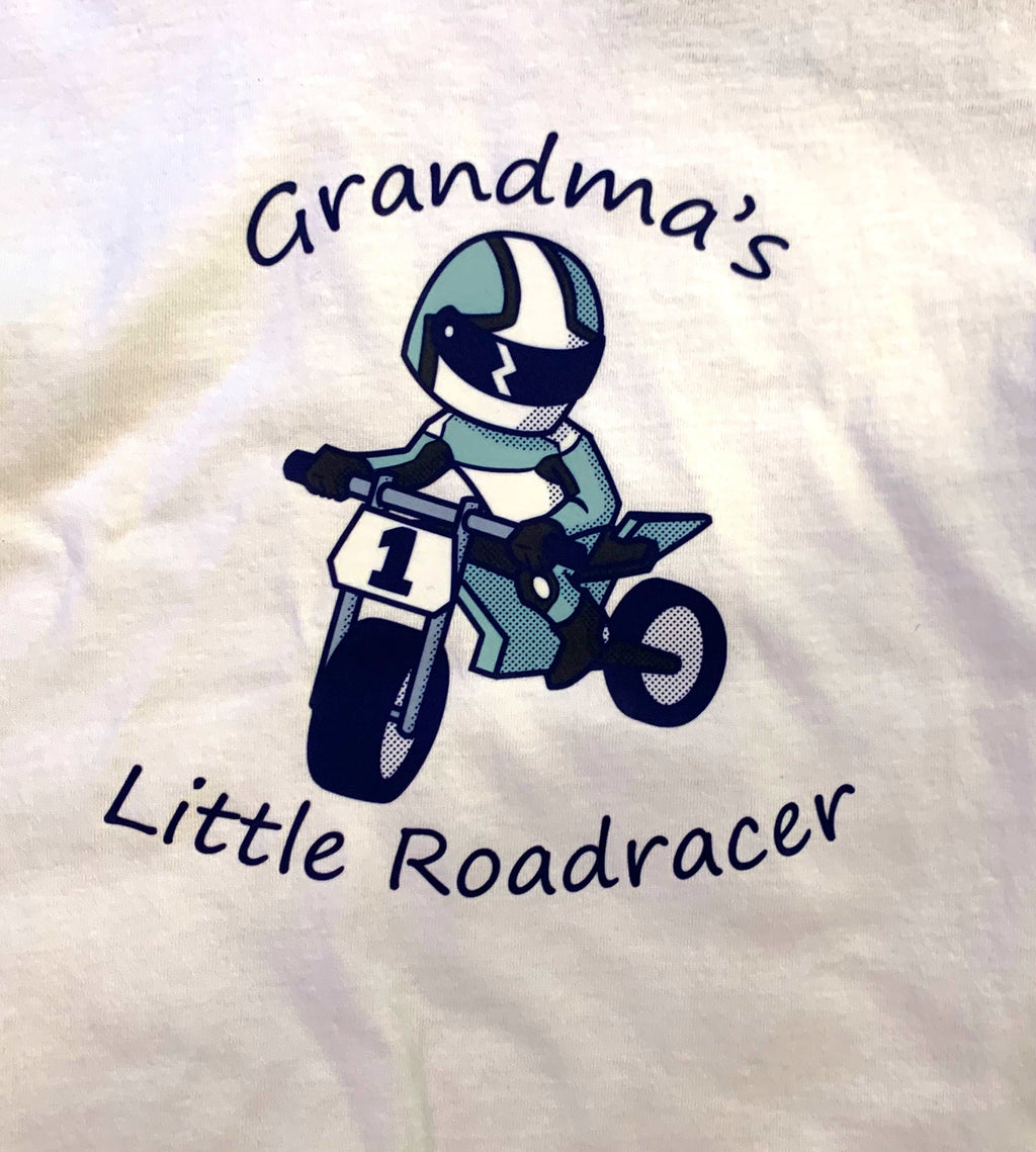 Gridkidz Grandma`s Little Roadracer T Shirt