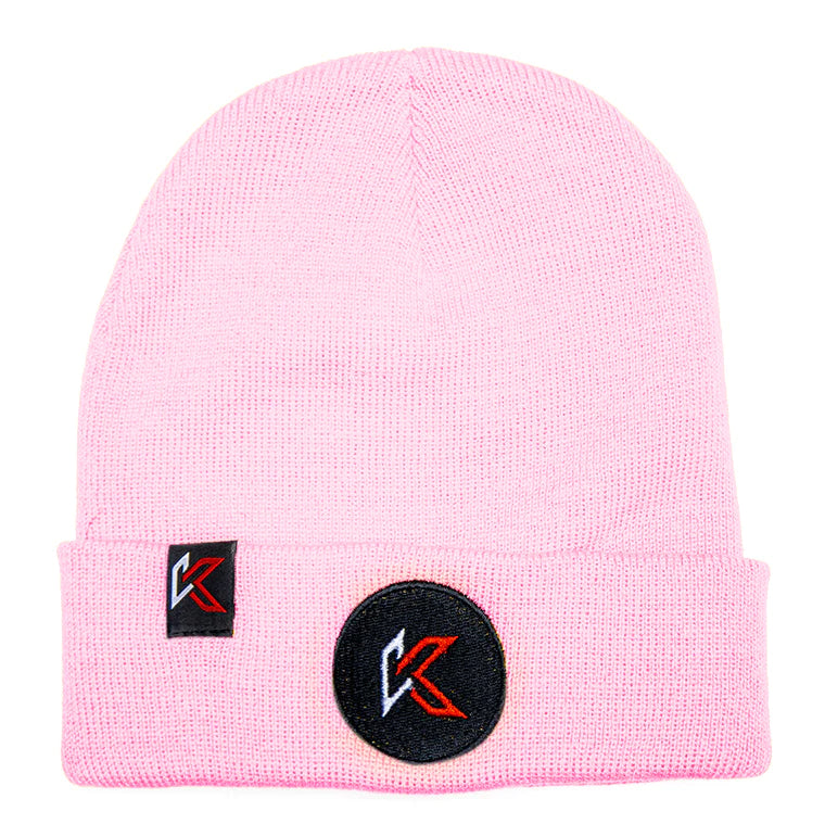 Kecks Pink K Icon Beanie Hat