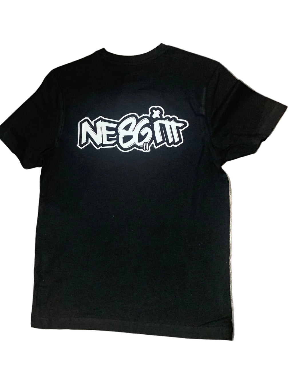 Nesbitt White Print Logo T Shirt