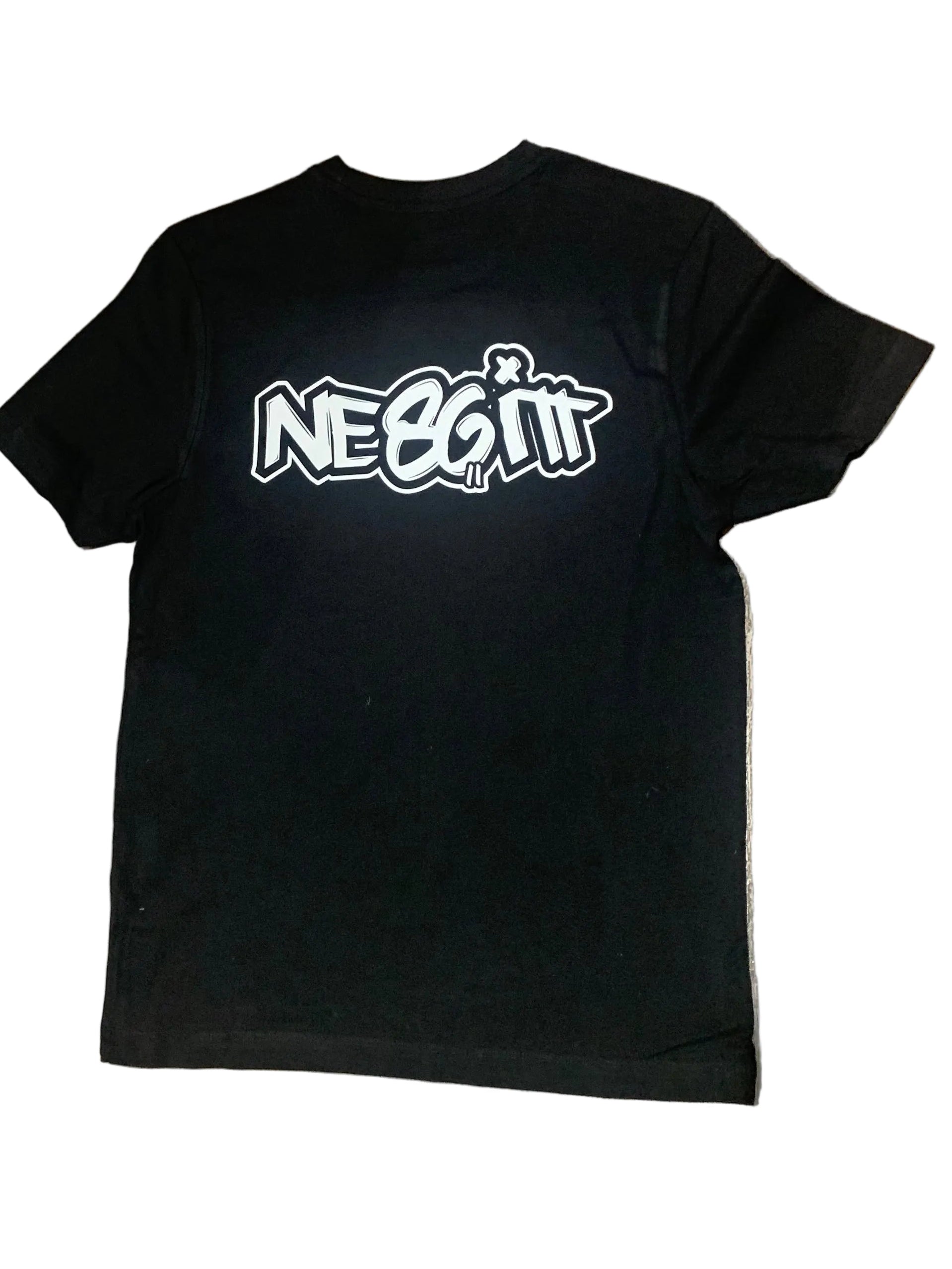 Nesbitt White Print Logo T Shirt