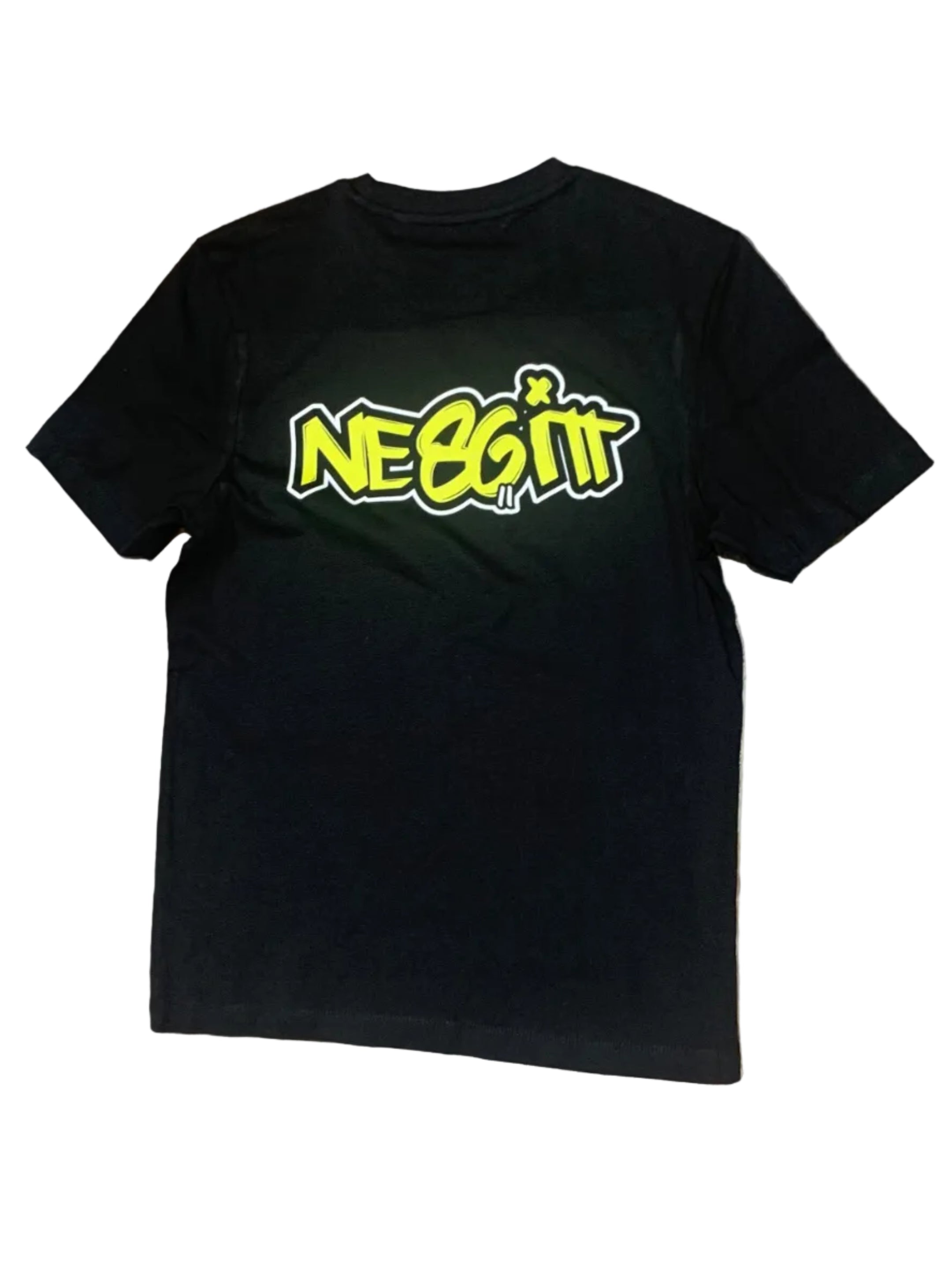 Nesbitt Yellow Print Logo T-Shirt