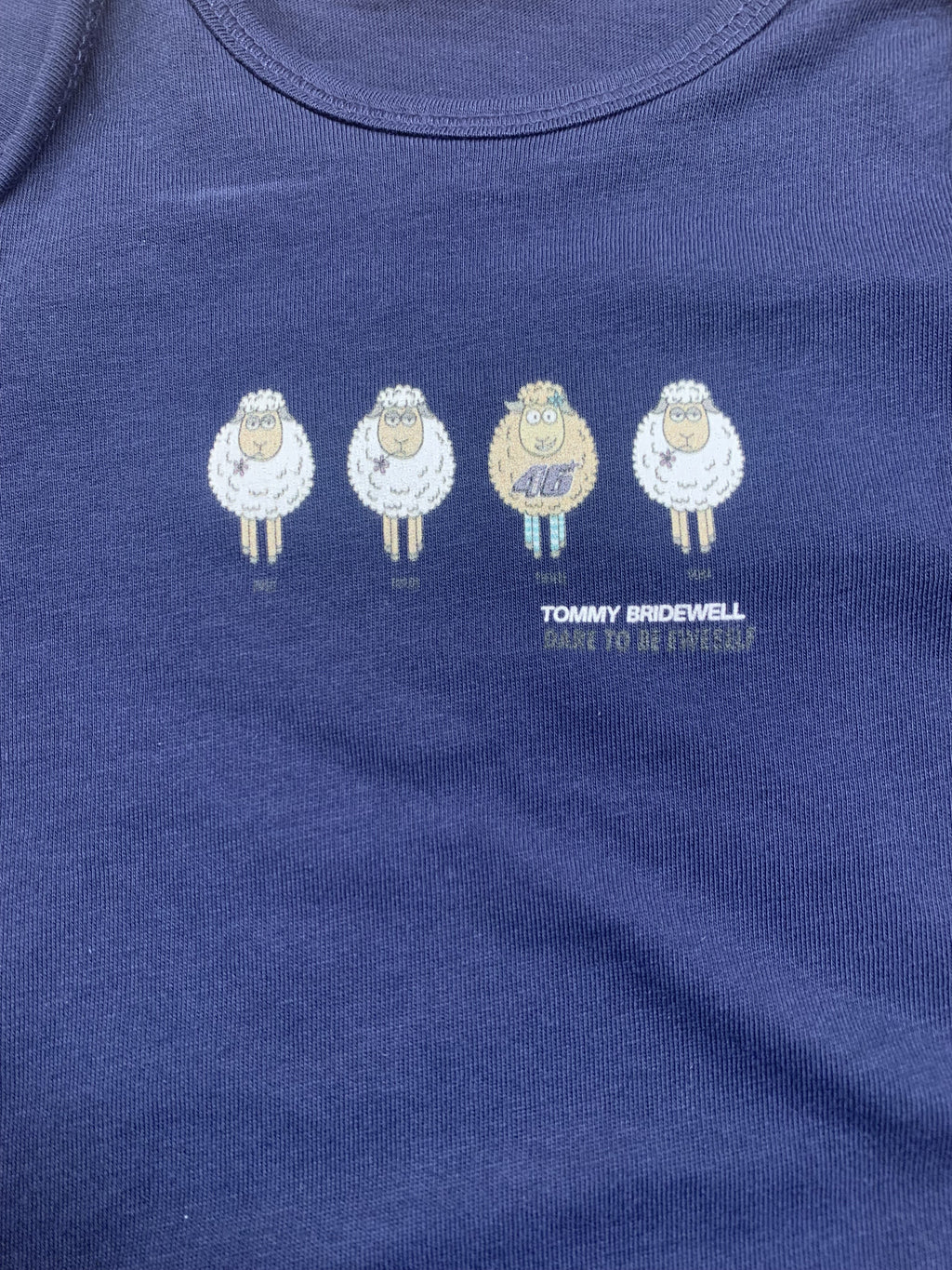 Tommy Bridewell Sheeps Baby Bodysuit