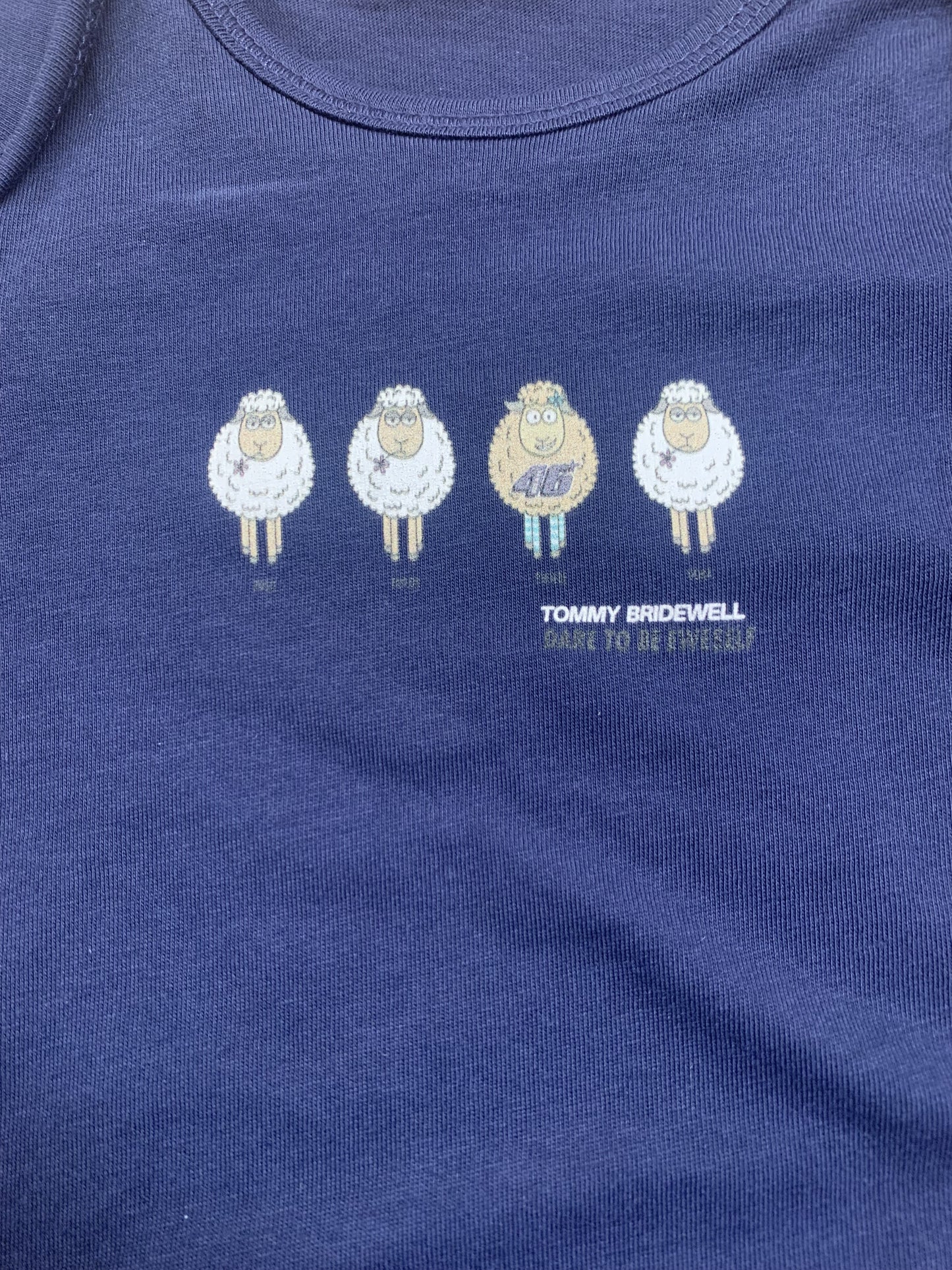 Tommy Bridewell Sheeps Baby Bodysuit