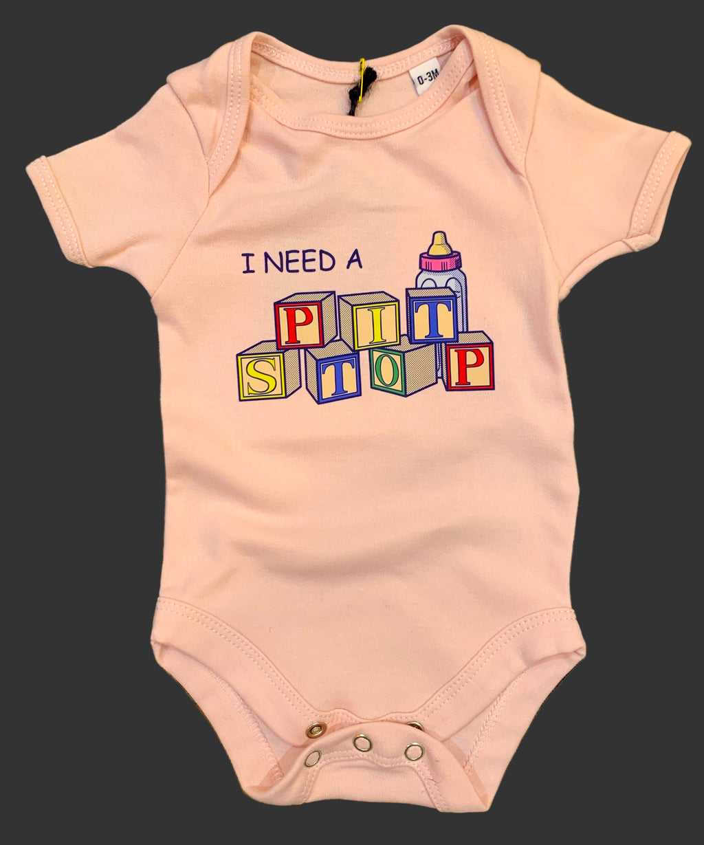 Gridkidz I Need A Pit Stop Bodysuit