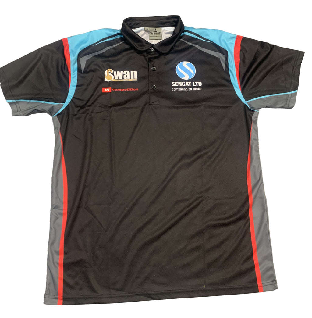 Sencat Swan Racing Polo Shirt