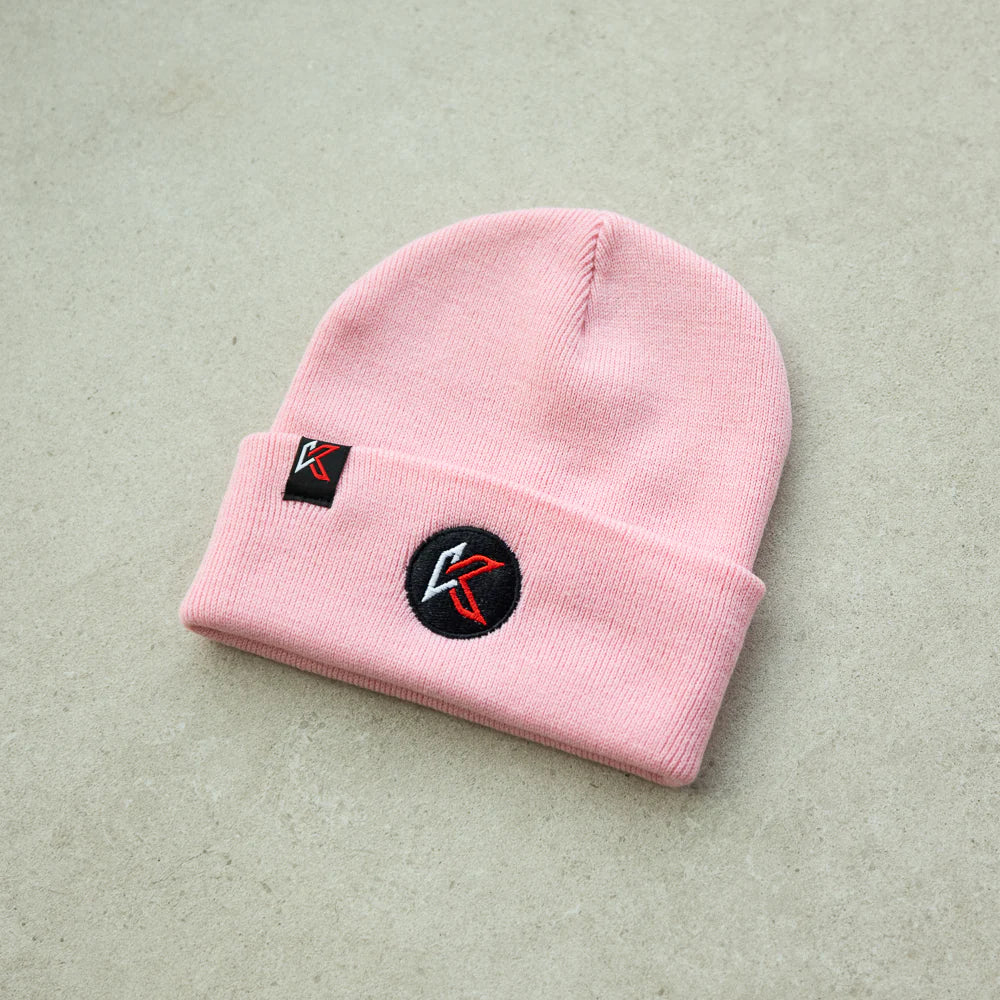 Kecks Pink K Icon Beanie Hat