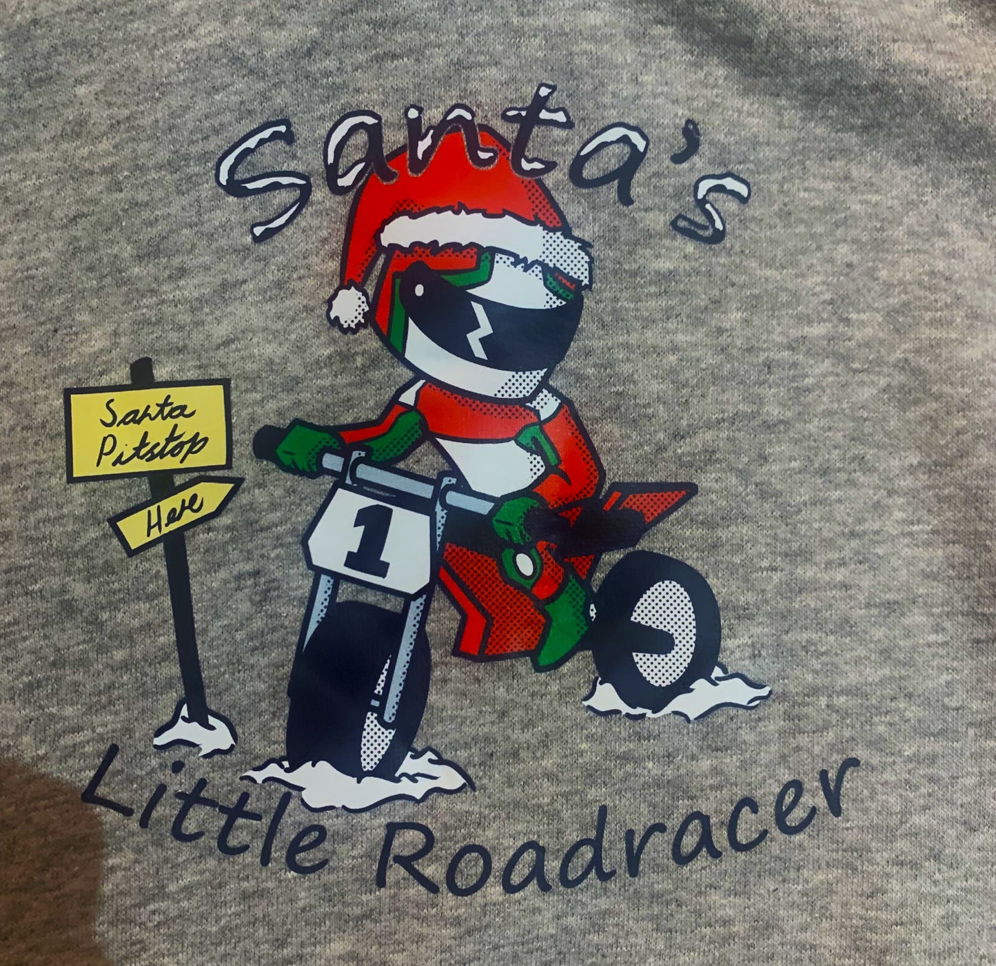 Gridkidz Santa`s Little Road Racer Hoodie