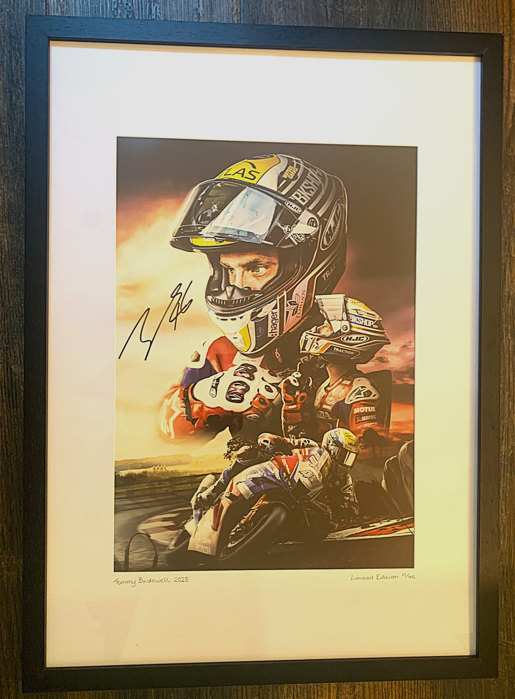 Tommy Bridewell Limtited Edition Signed Print 2025