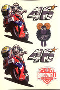 Tommy Bridewell Sticker Set