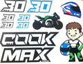 Max Cook 30 Sticker Set