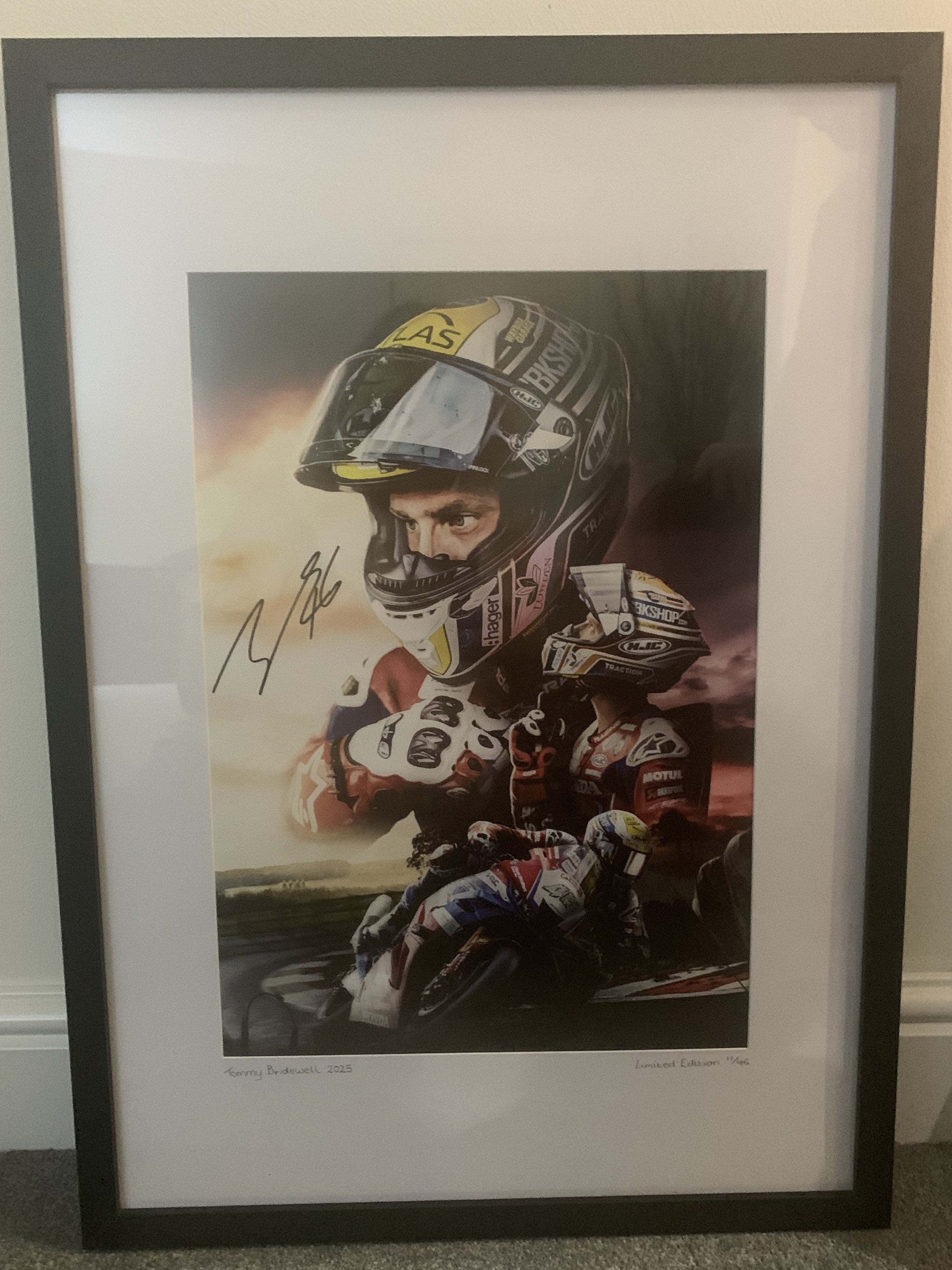 Tommy Bridewell Limtited Edition Signed Print 2025