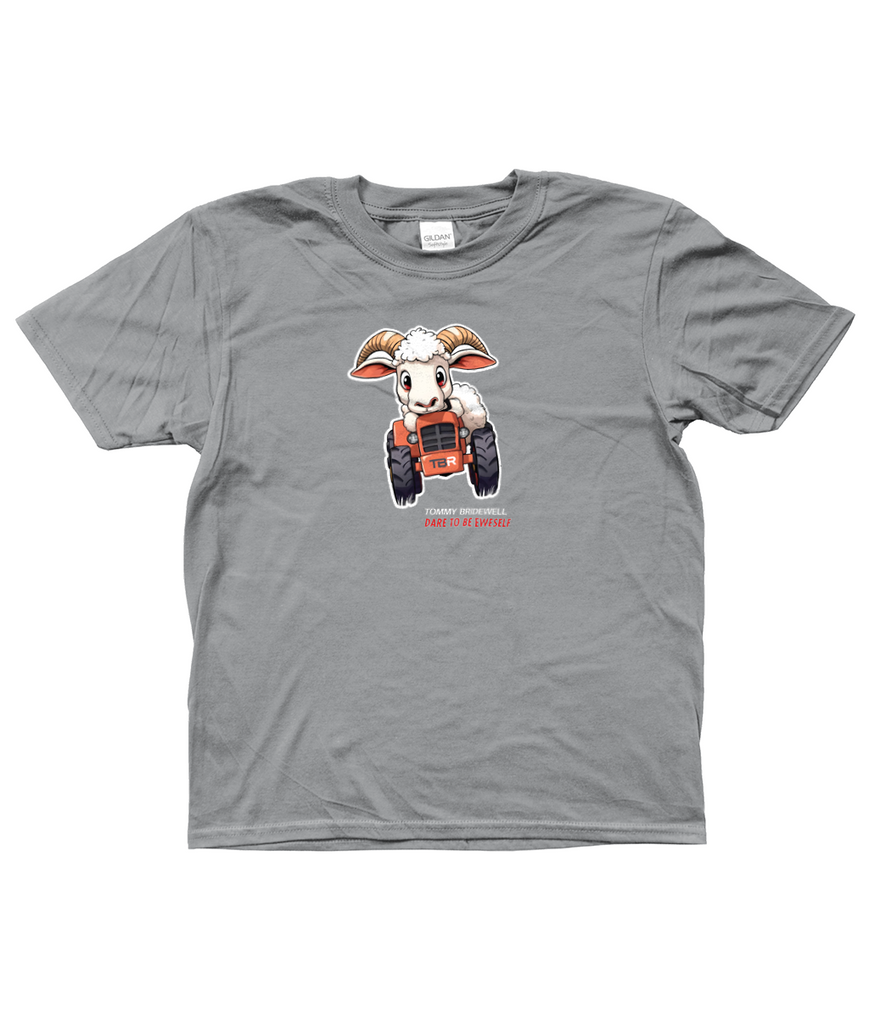 Tommy Bridewell Kid`s Sheep on Tractor T Shirt