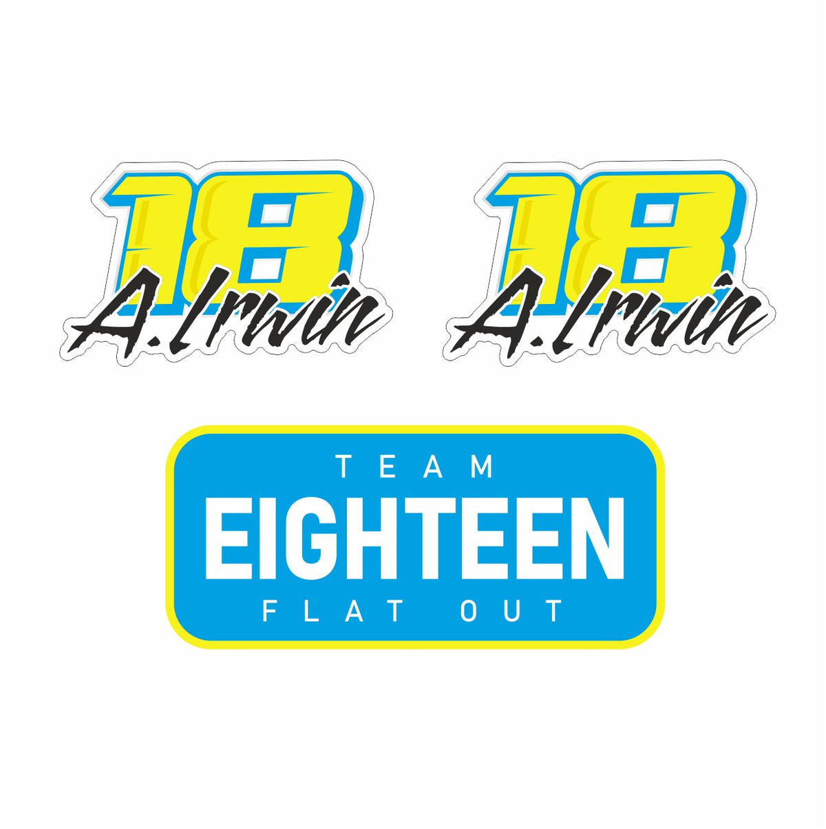 Andrew Irwin Sticker Pack – Gridgear