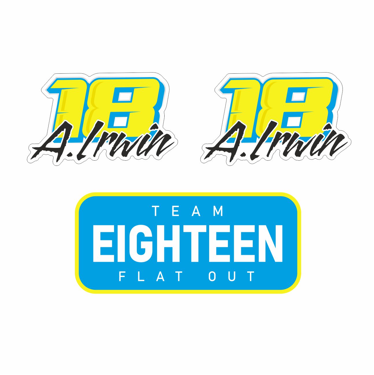 Andrew Irwin Sticker Pack